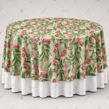 Rose Garden Botanical Table Overlay Pack of 6