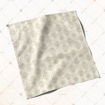 Ivory Damask Texture Napkin Pack of 20