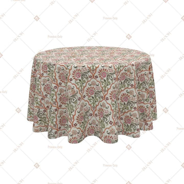 Vintage Cottage Floral Table Cover Pack Of 6