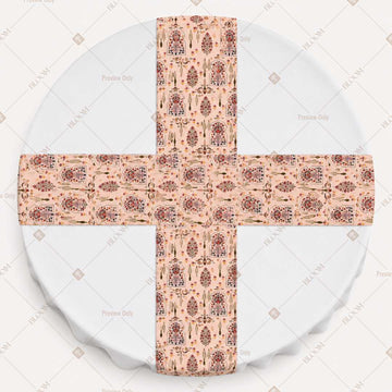 Vintage Floral Trellis Table Runner Pack Of 12