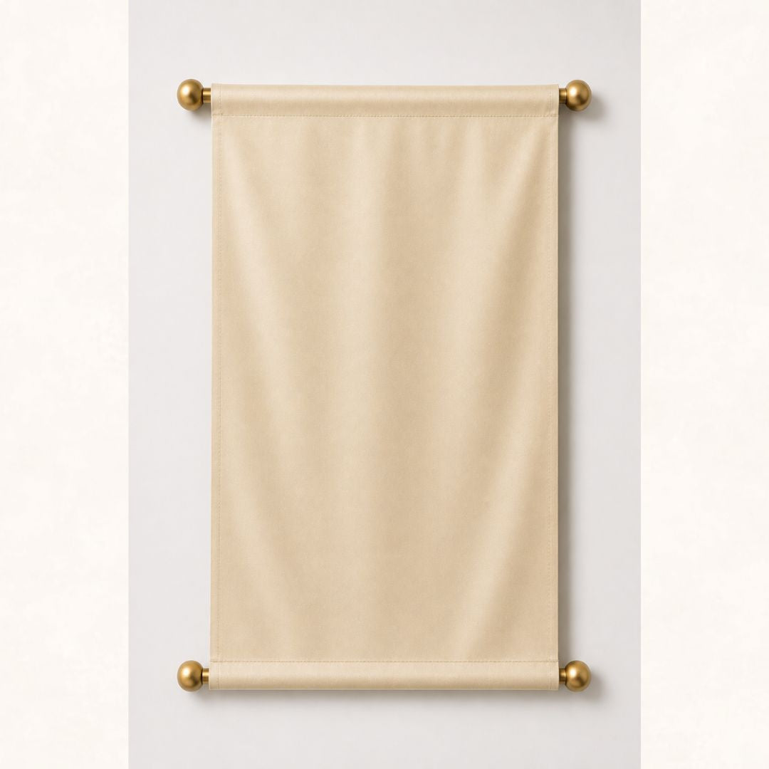 CHAMPAGNE HANGING SCROLLS