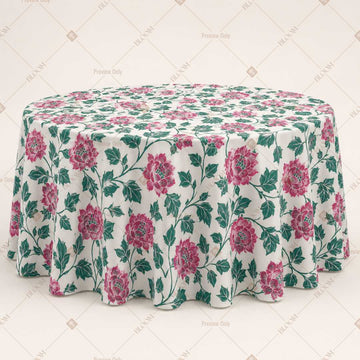 Pink Botanical Garden Table Cover Pack Of 6