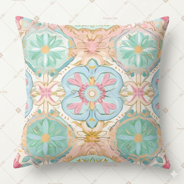 Pastel Mandala Art Cushion Cover Pack of 12