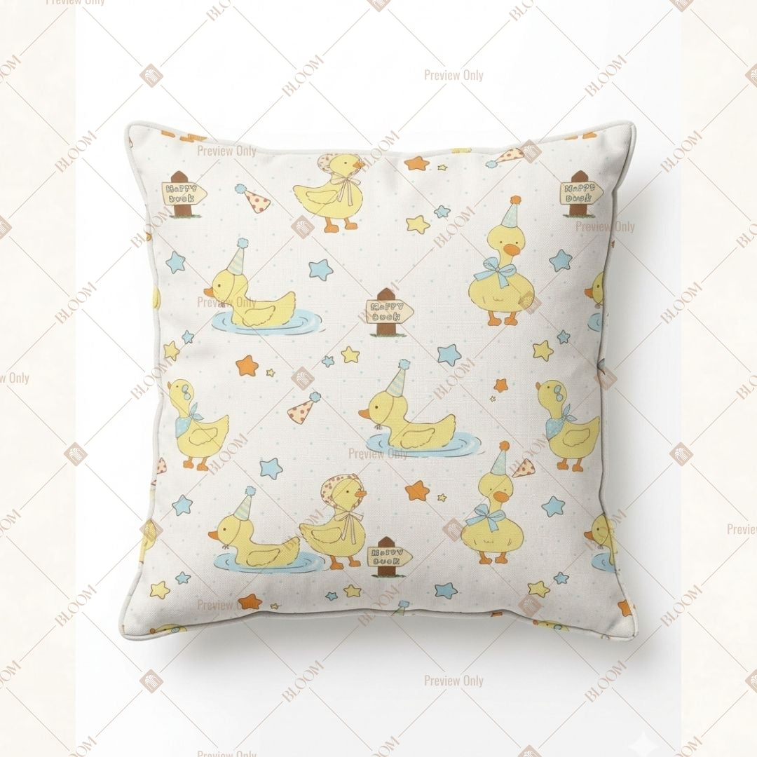 Yellow Ditsy Floral Cushion Cover Pack of 12