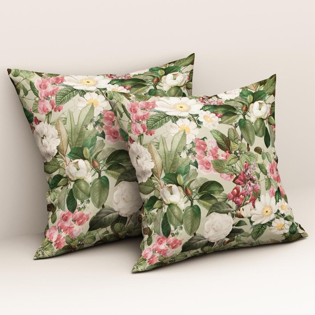 Blossom Meadow Charm: Cushion Cover - Pack of 12