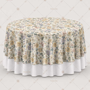 Antique Floral Trellis Table Overlay Pack of 6