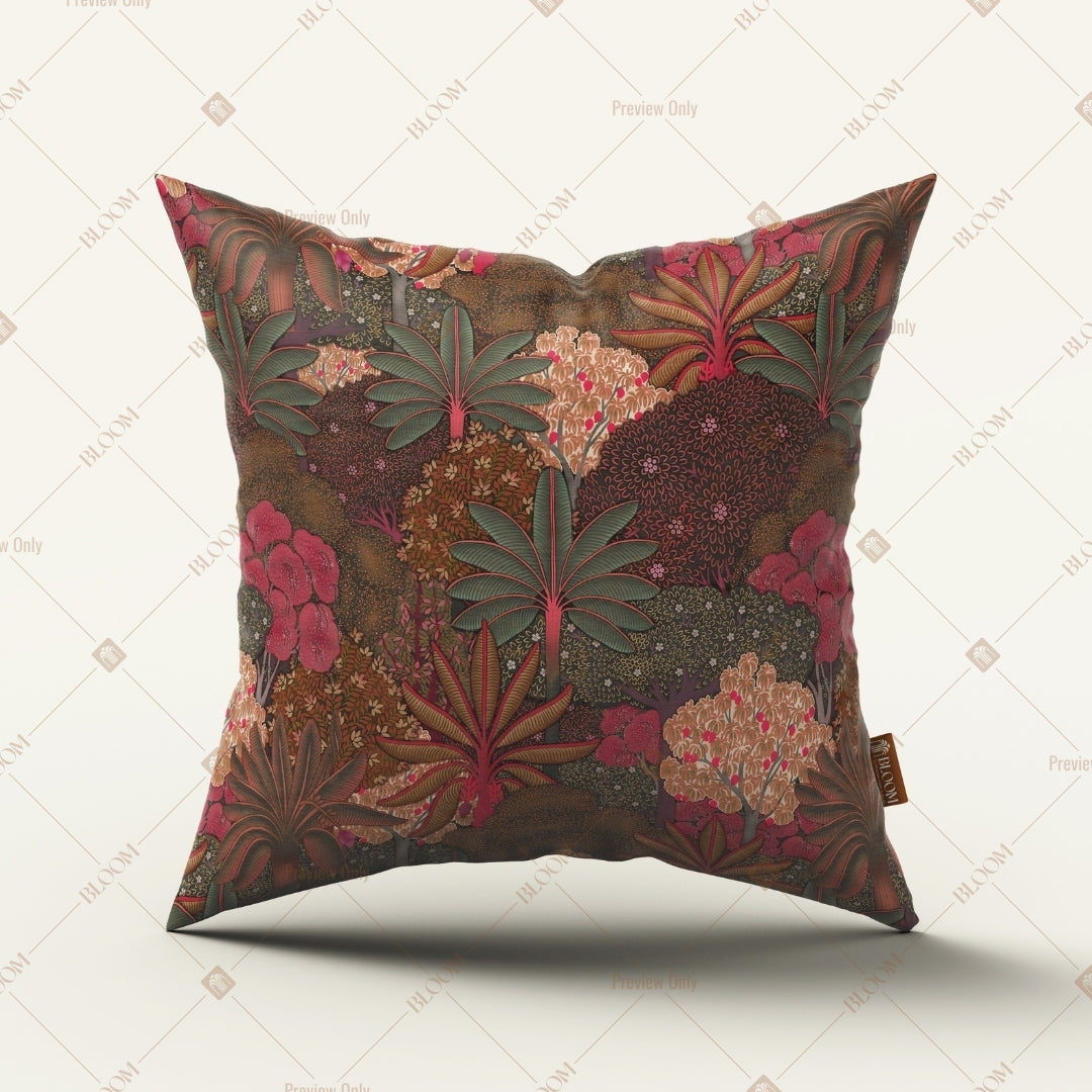 Dark Tropical Bird Cushion Cover Pack of 12