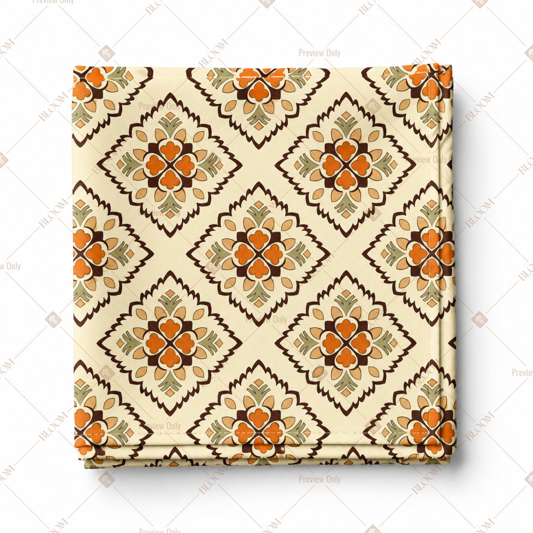 Classic Diamond Geometric Pattern Design