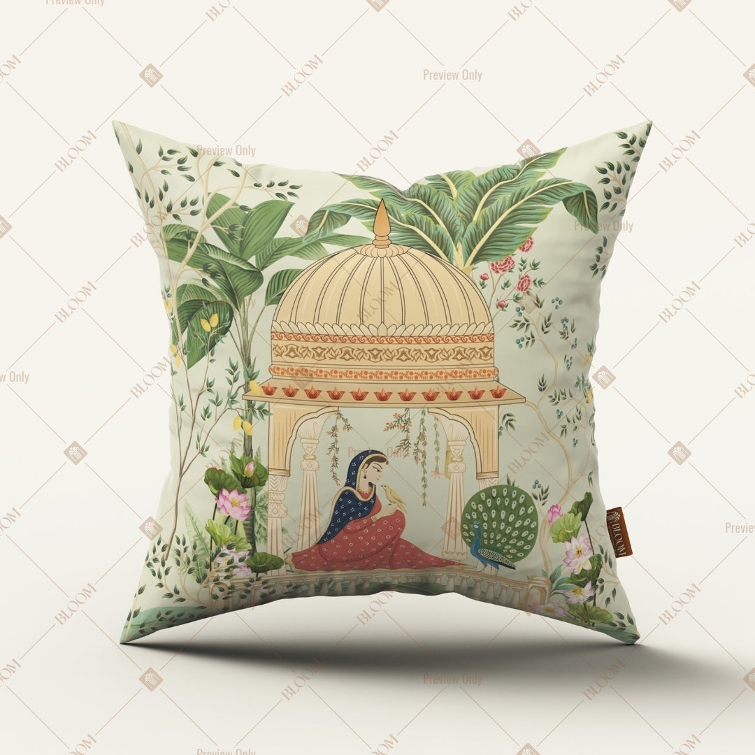Mughal Garden Pavilion Cushion Cover Pack of 12