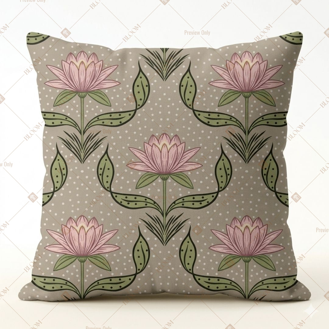 Sage Botanical Cushion Cover Pack of 12