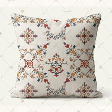 Delicate Floral Pattern Cushion Cover Pack of 12