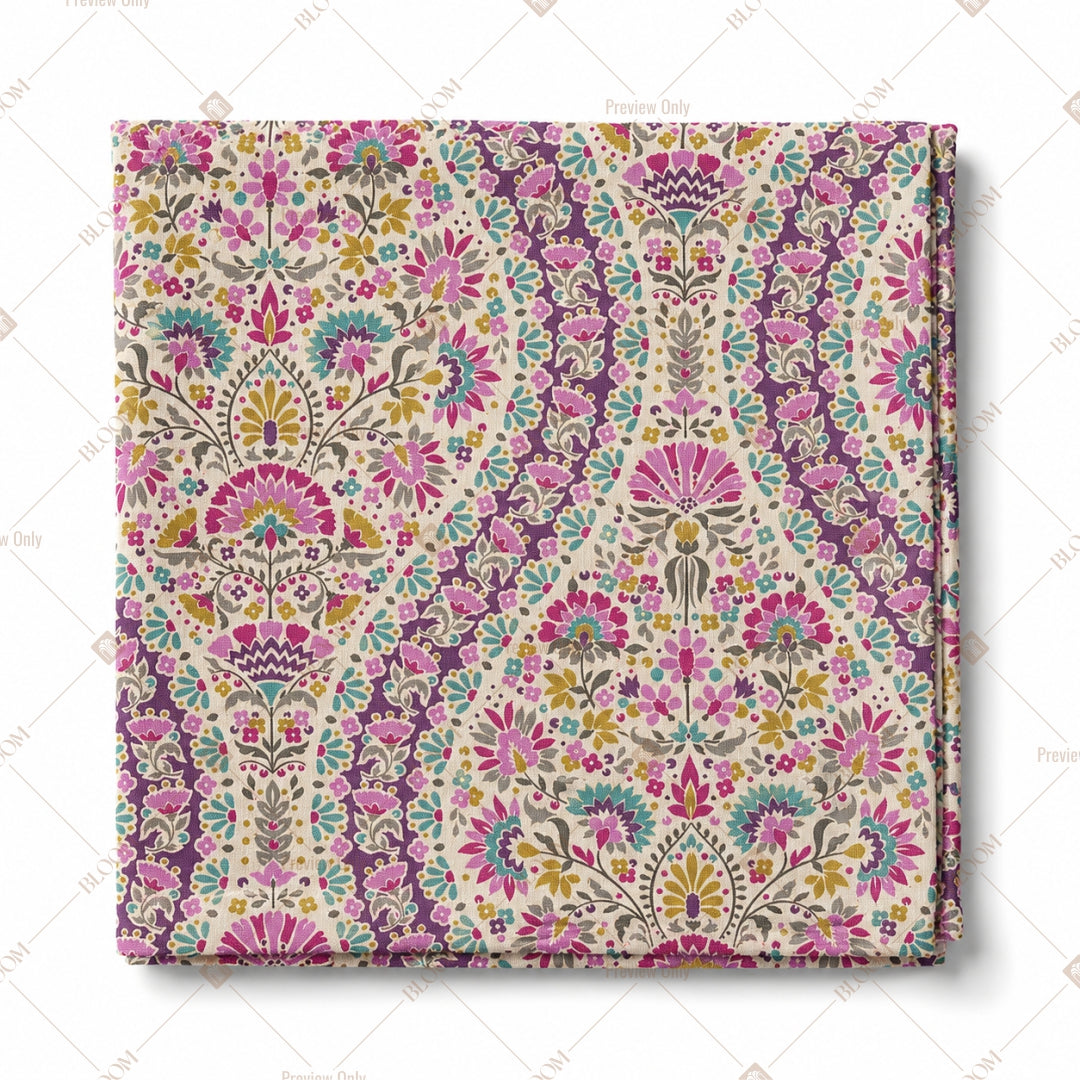 Paisley Floral Pattern Design