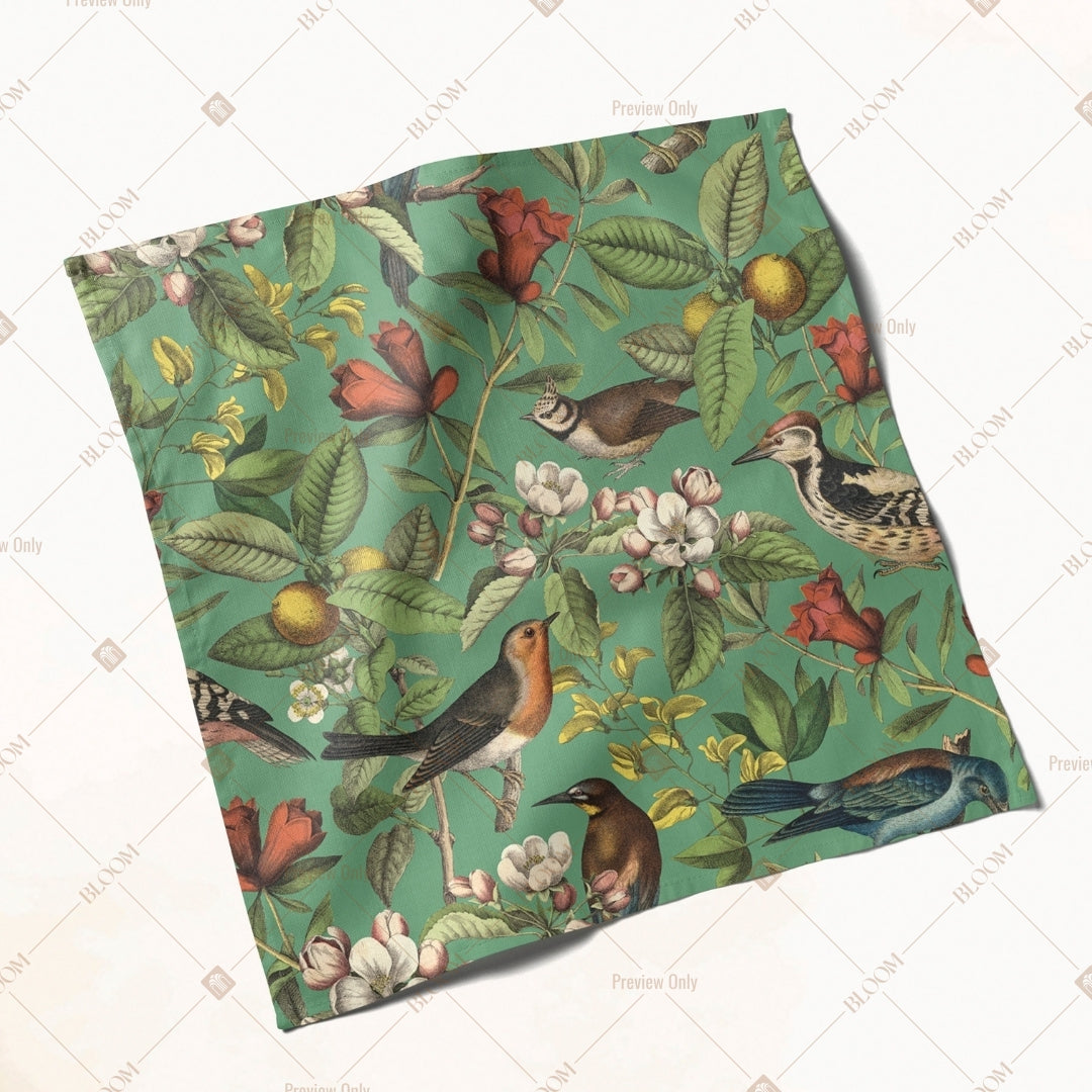 Sage Botanical Garden Napkin Pack of 20