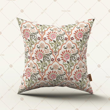 Vintage Floral Medallion Cushion Cover Pack of 12