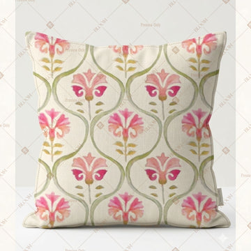 Pink Tulip Garden Cushion Cover Pack of 12