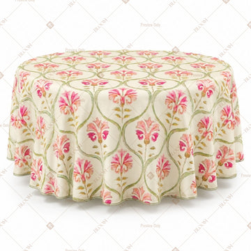 Pink Tulip Table Cover Pack Of 6