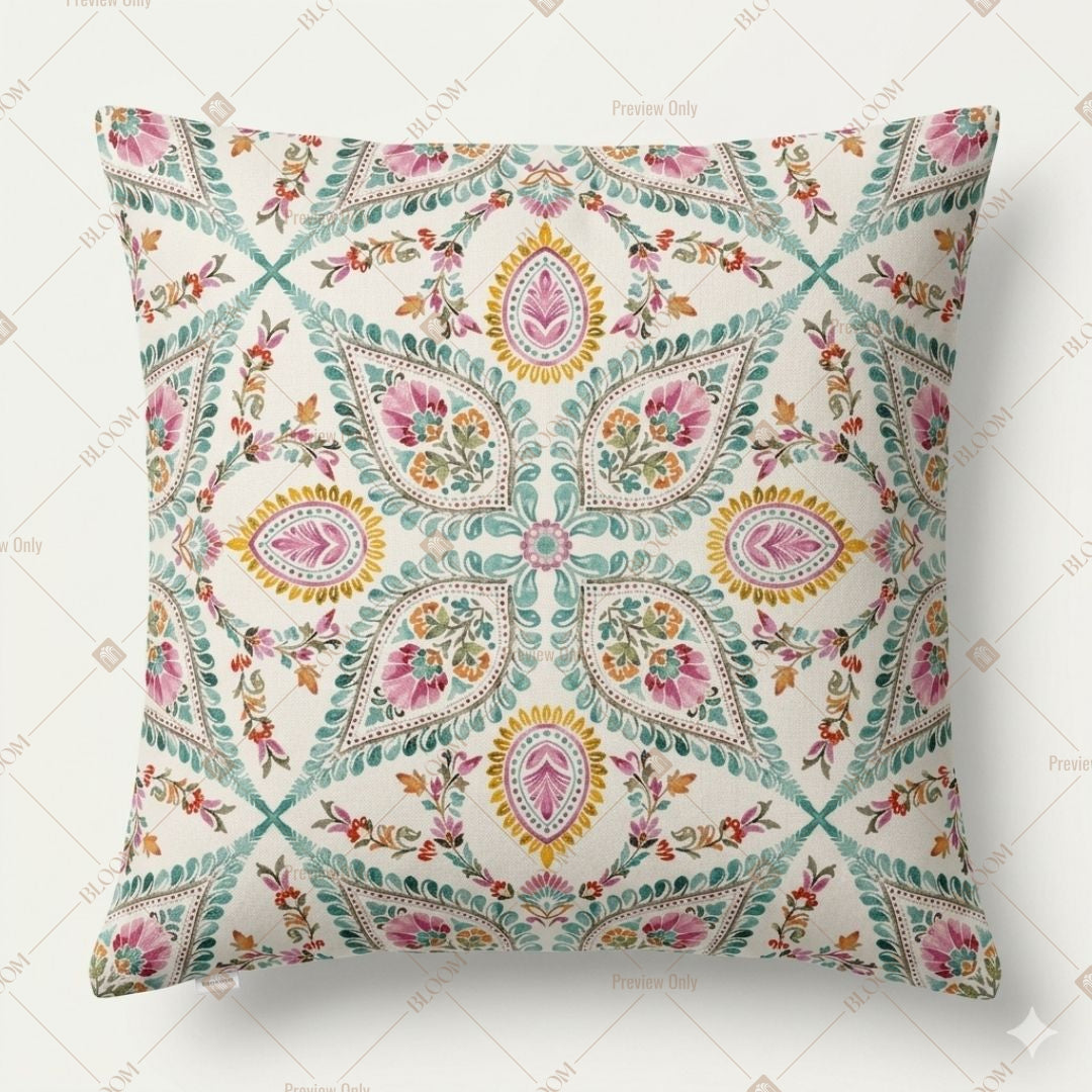 Pastel Mandala Boho Cushion Cover Pack of 12