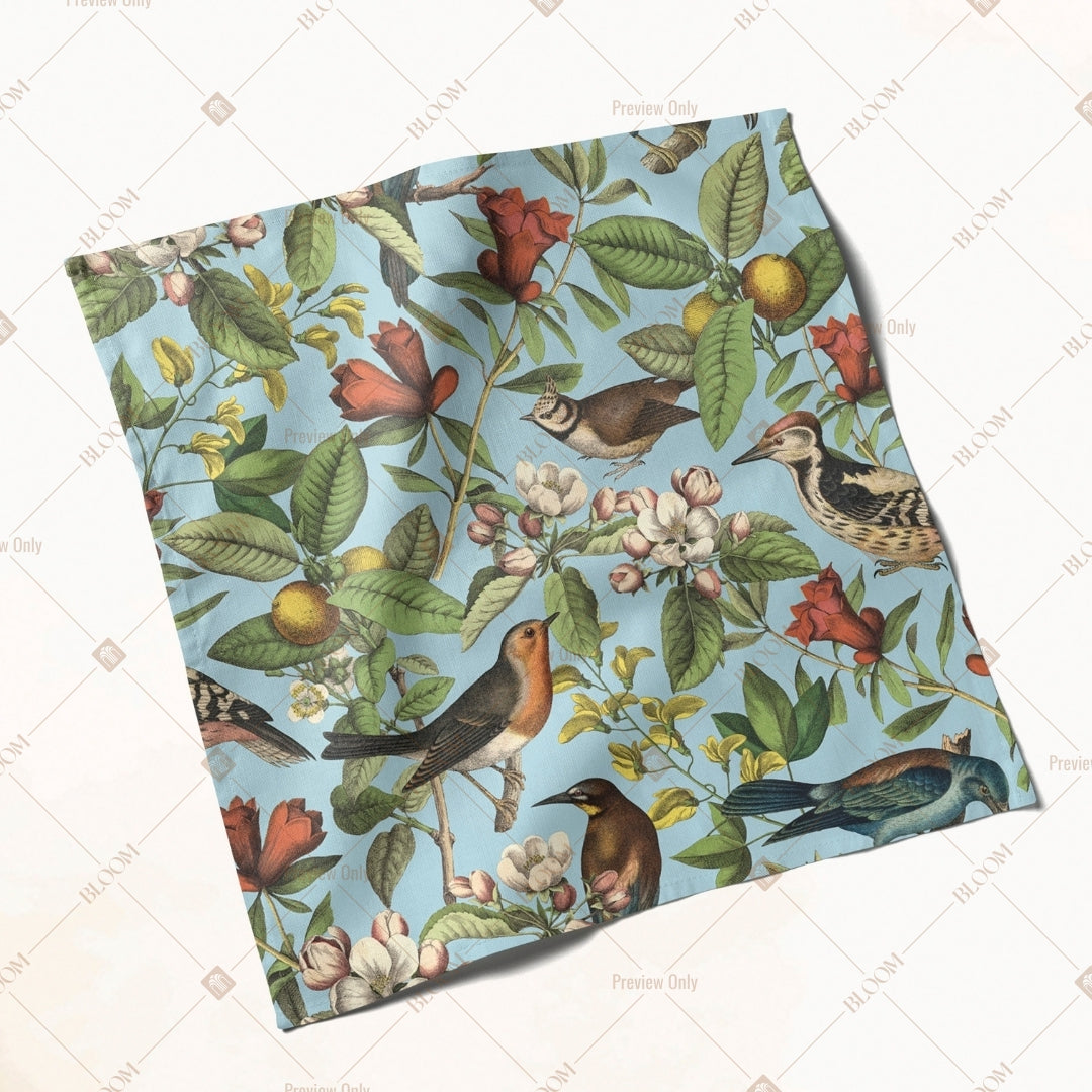 Tropical Leaf Pattern Napkin Pack of 20