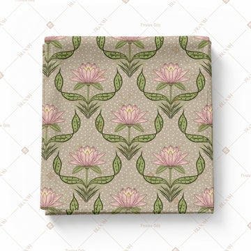 Sage Green Floral Pattern Design