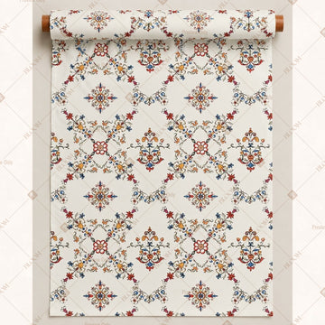 Ivory Diamond Fabric Roll Pack of 25