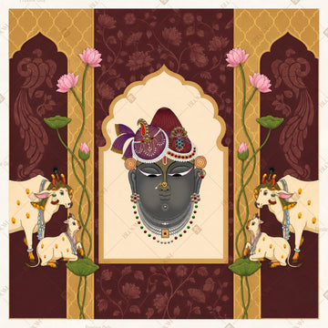 Royal Vintage Frame Square Backdrop