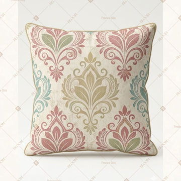 Soft Pink Floral Cushion Cover Pack of 12