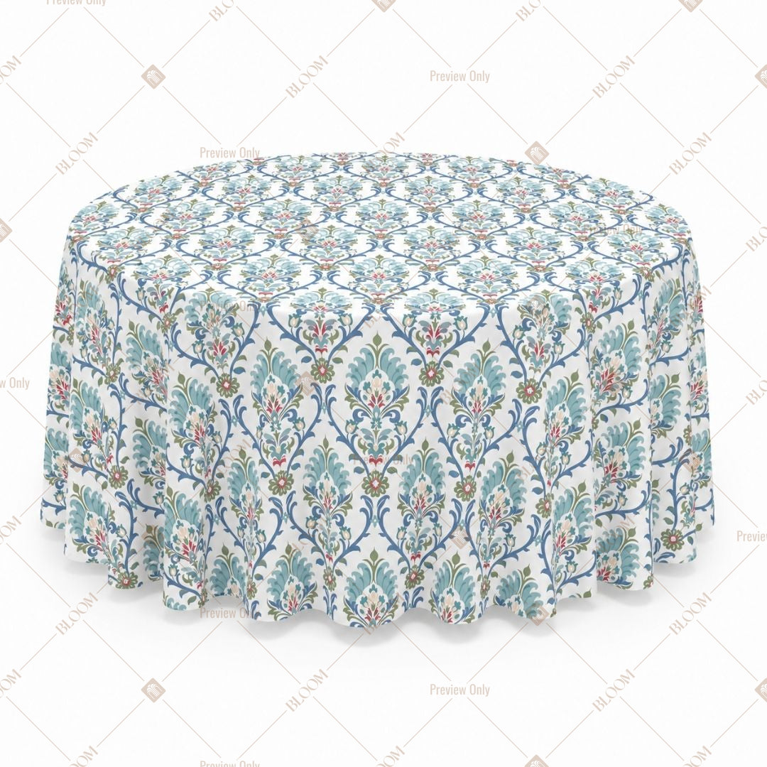Aqua Moroccan Table Cover Pack Of 6
