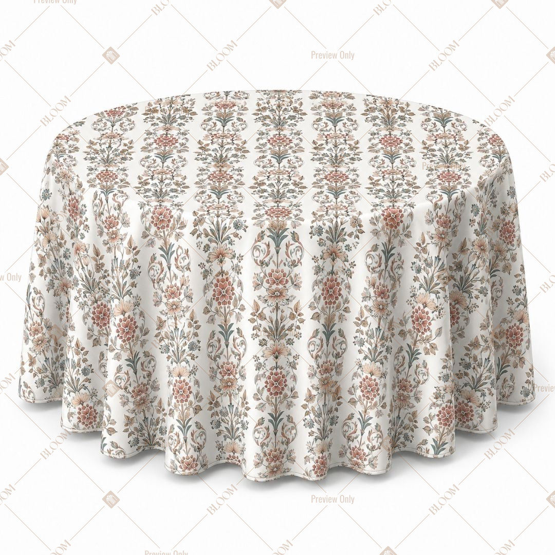 Neutral Stripe Table Cover Pack Of 6