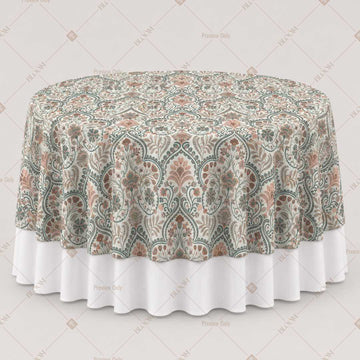 Vintage Floral Paisley Table Overlay Pack of 6