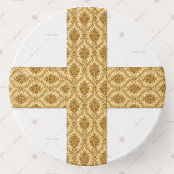 Mustard Medallion Table Runner Pack Of 12