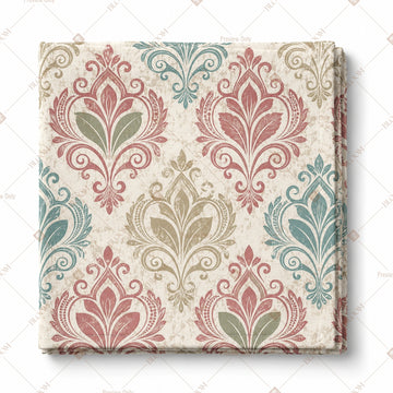 Soft Pink Damask Pattern Design
