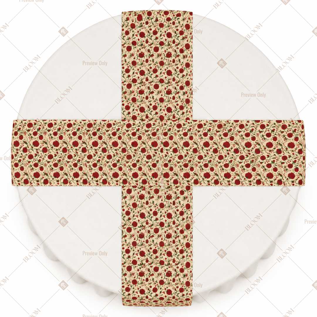 Rustic Floral Vine Table Runner Pack Of 12