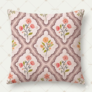 Vintage Geometric Floral Cushion Cover Pack of 12