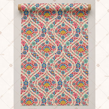 Colorful Paisley Fabric Roll Pack of 25