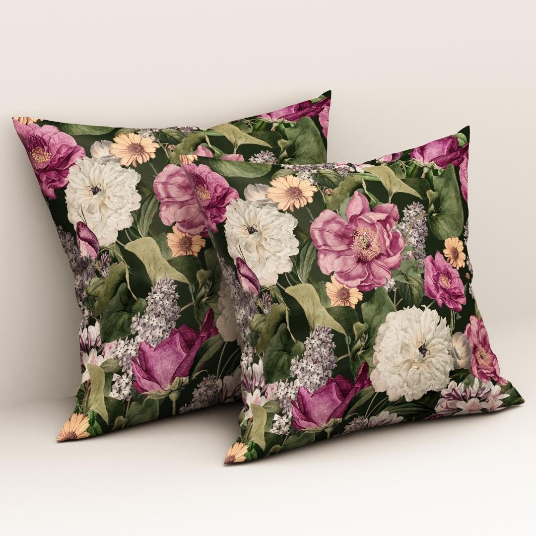 Royal Garden Bloom: Cushion Cover - Pack of 12