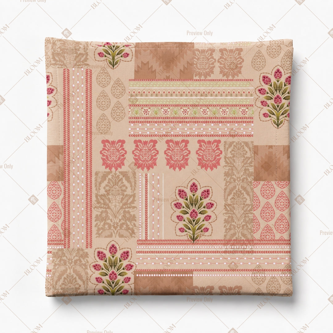 Pastel Palace Border Pattern Design