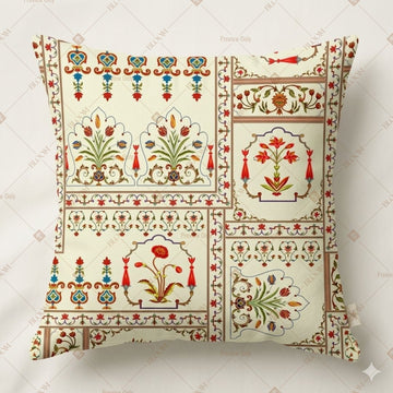Vintage Folk Art Cushion Cover Pack of 12