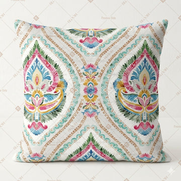 Bohemian Paisley Cushion Cover Pack of 12