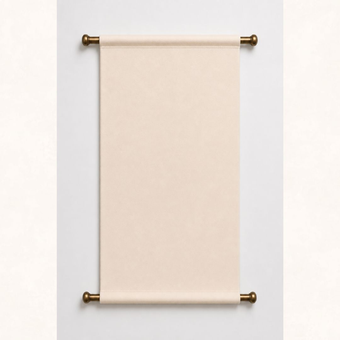 CREAM HANGING SCROLLS
