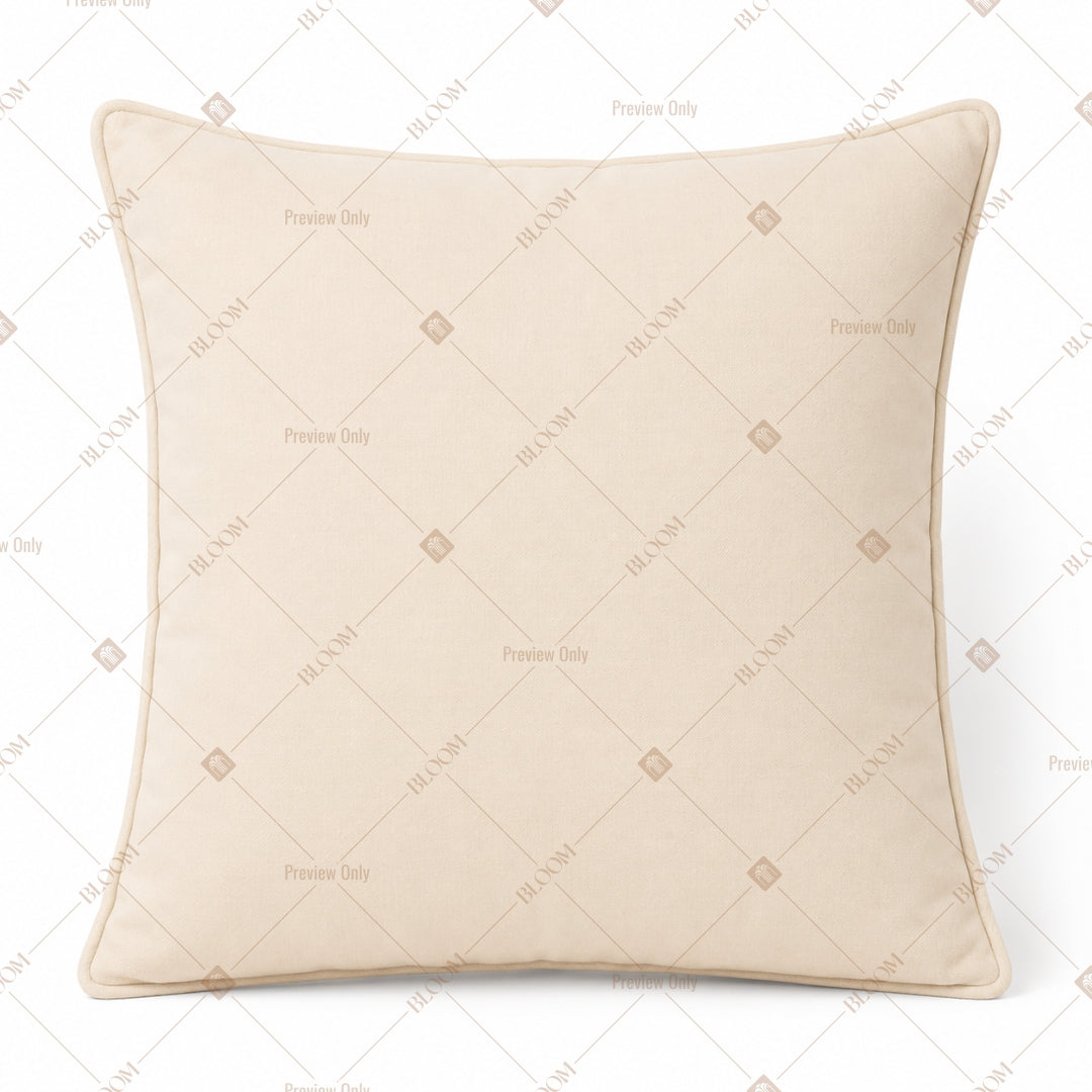 Cream Cushion Cover Pack of 12