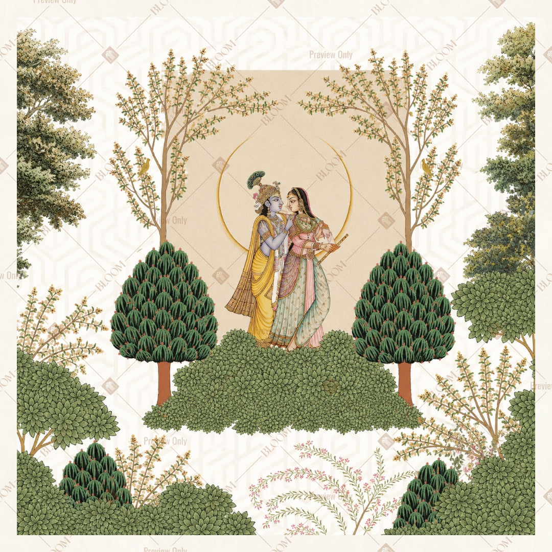 Sacred Tree of Life Square Backdrop