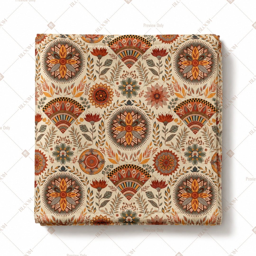 Rustic Medallion Pattern Design