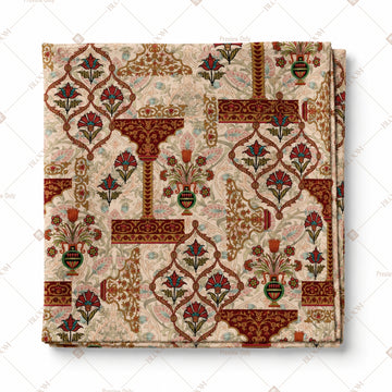 Traditional Rajasthani Block Pattern Design