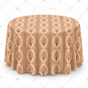 Camel Damask Table Cover Pack Of 6