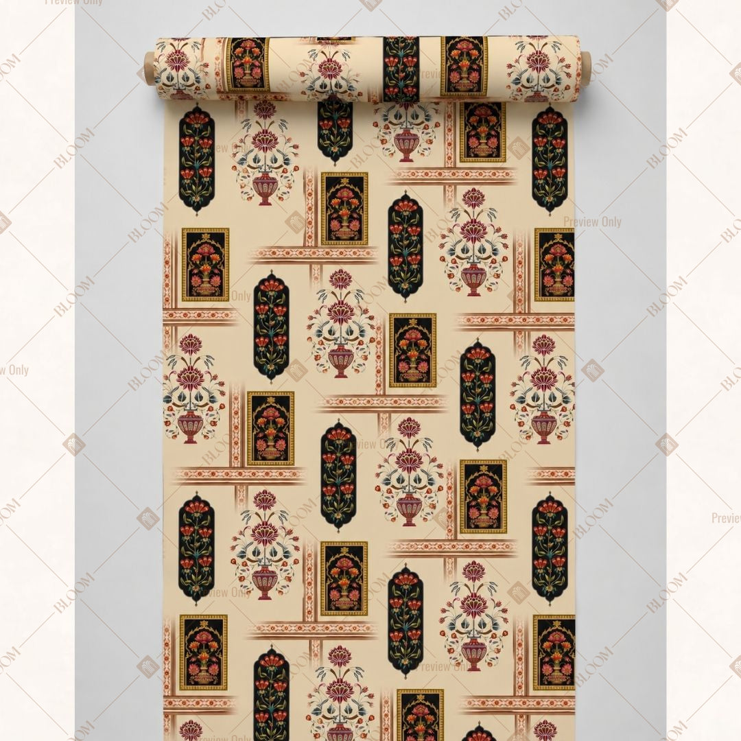 Heritage Window Motif Fabric Roll Pack of 25