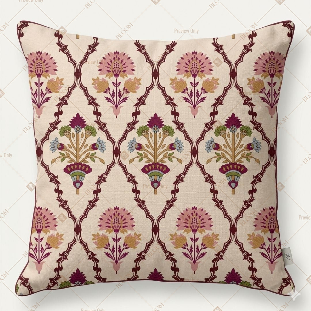 Boho Geometric Floral Cushion Cover Pack of 12