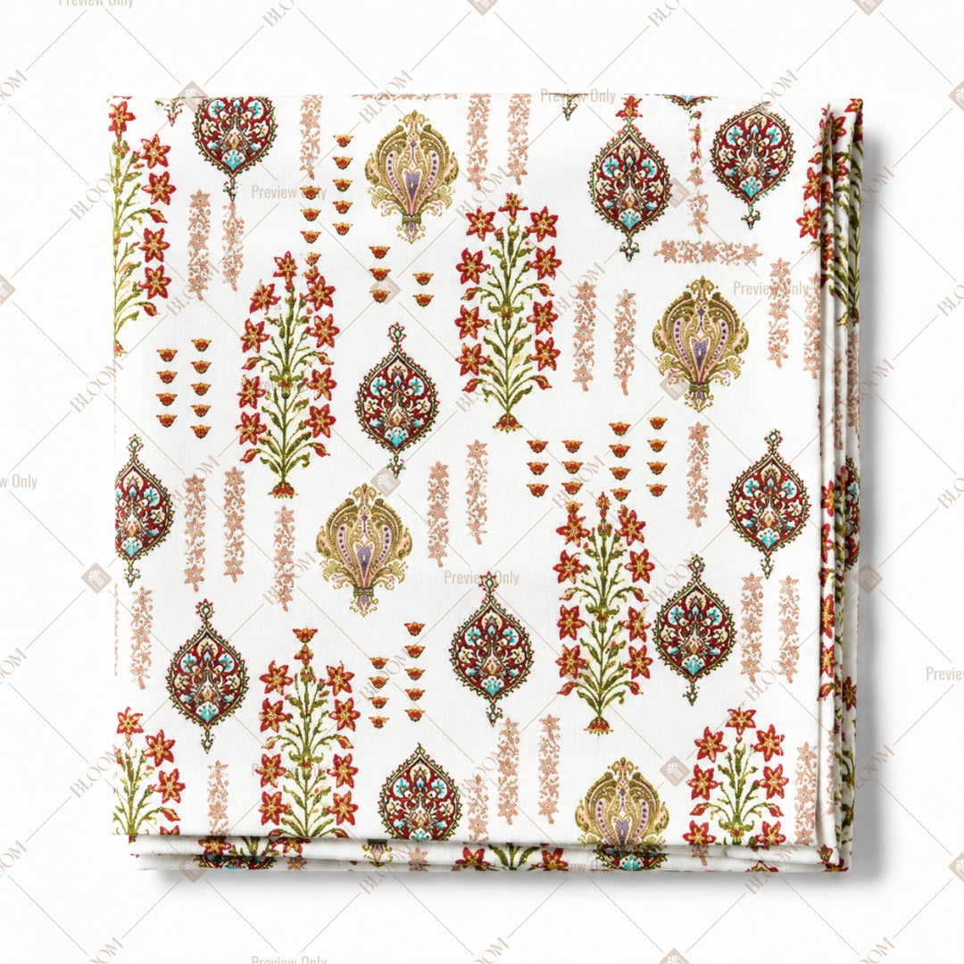 Traditional Folk Motif Pattern Design
