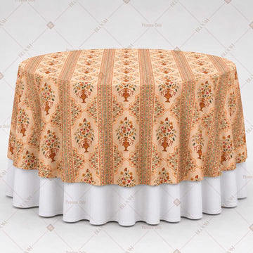 Terracotta Arch Block Print Table Overlay Pack of 6