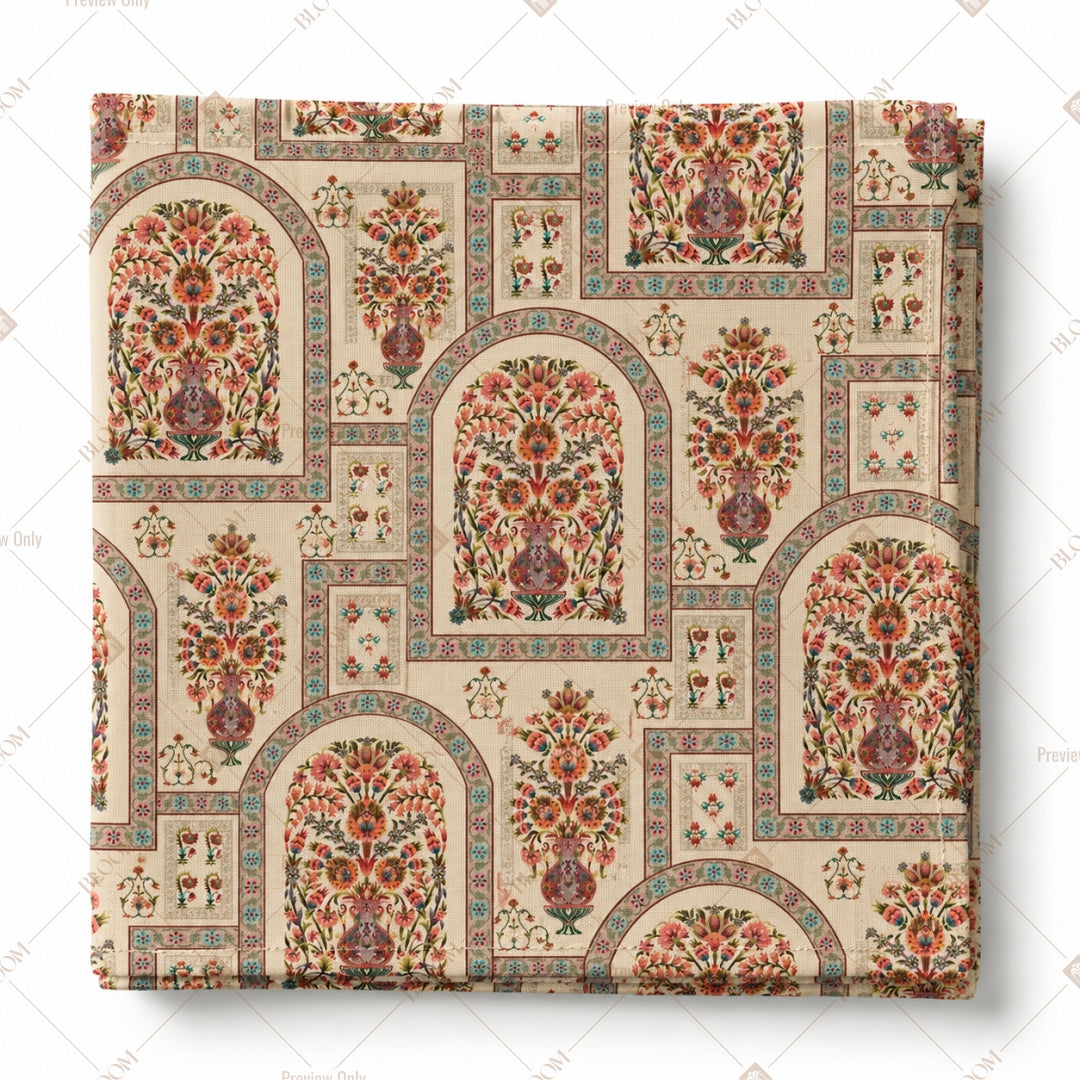 Mughal Arch Window Pattern Design