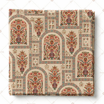 Mughal Arch Window Pattern Design